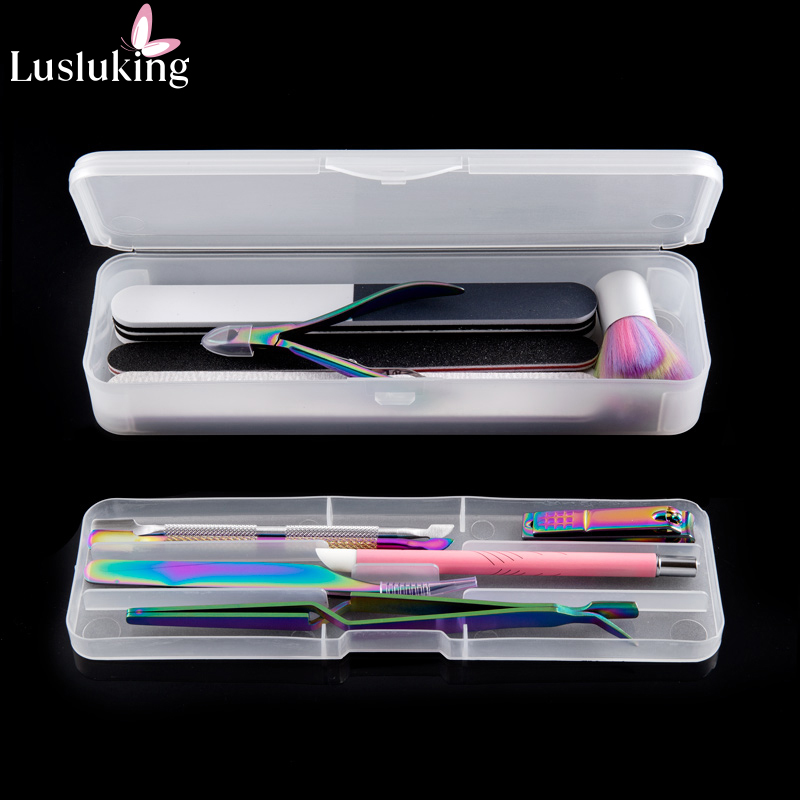Power Tools Storage - 1Pc Rectangle Double-layer Nail Art Tool
