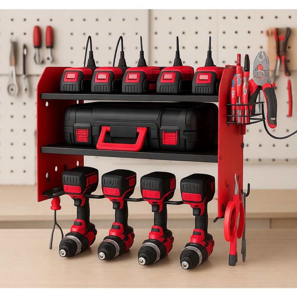 Power Tools Storage - Wall Mount Power Tool Organizer with