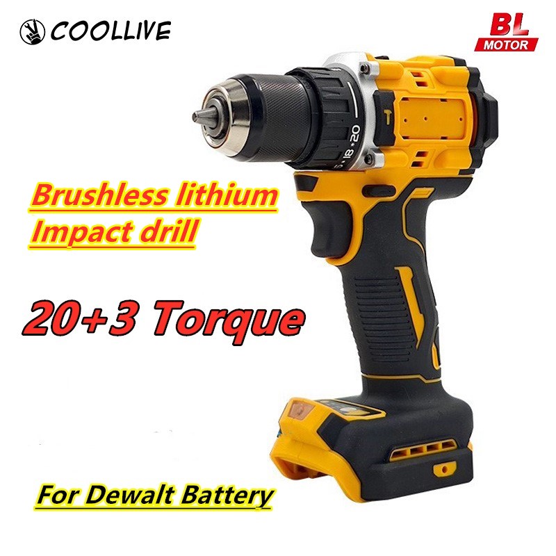 Dewalt Power Tools Xr - For Dewalt 20V Battery Brushless Electric