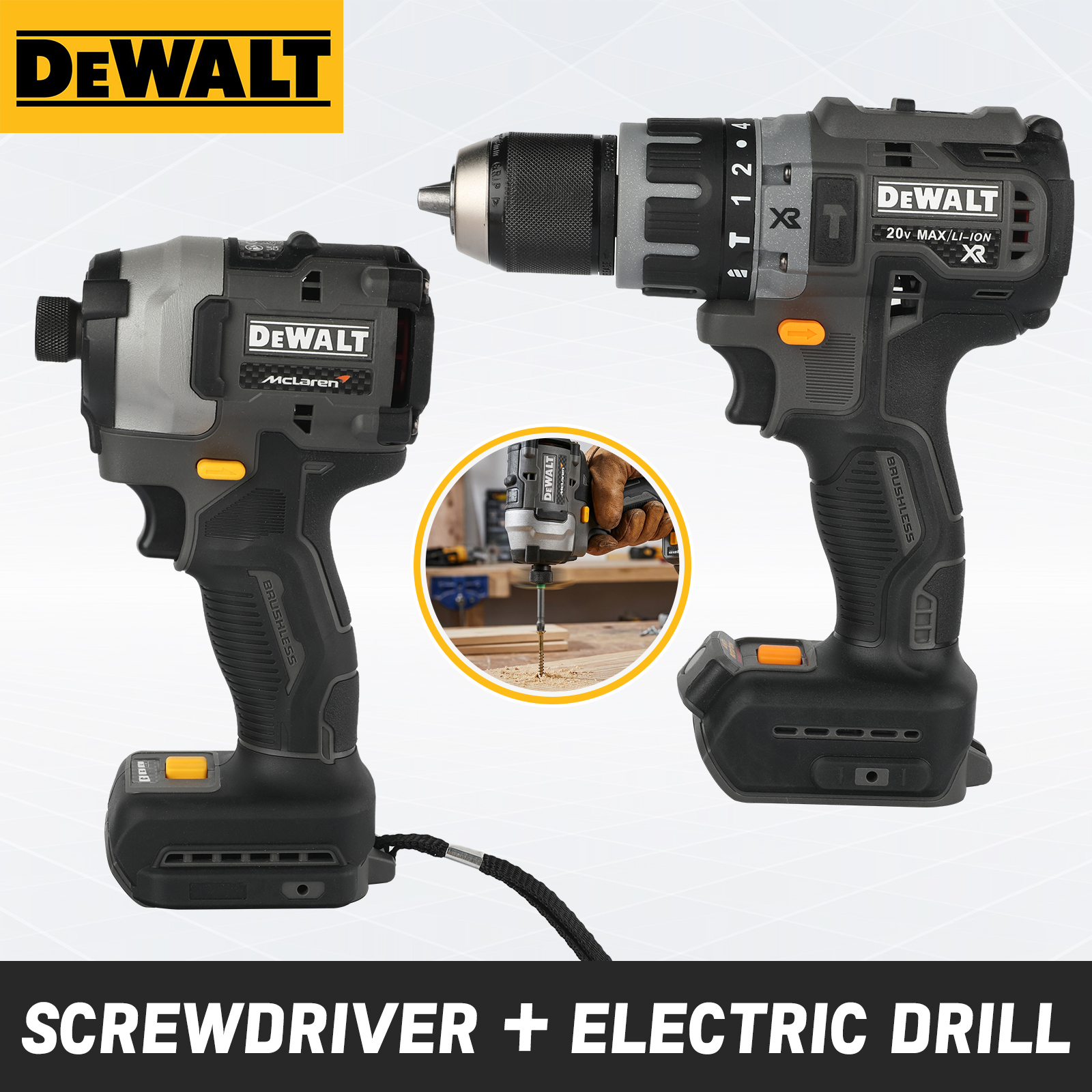 Dewalt Power Tools Xr - DeWalt DCF85M McLaren Brushless Motor Screwdriver