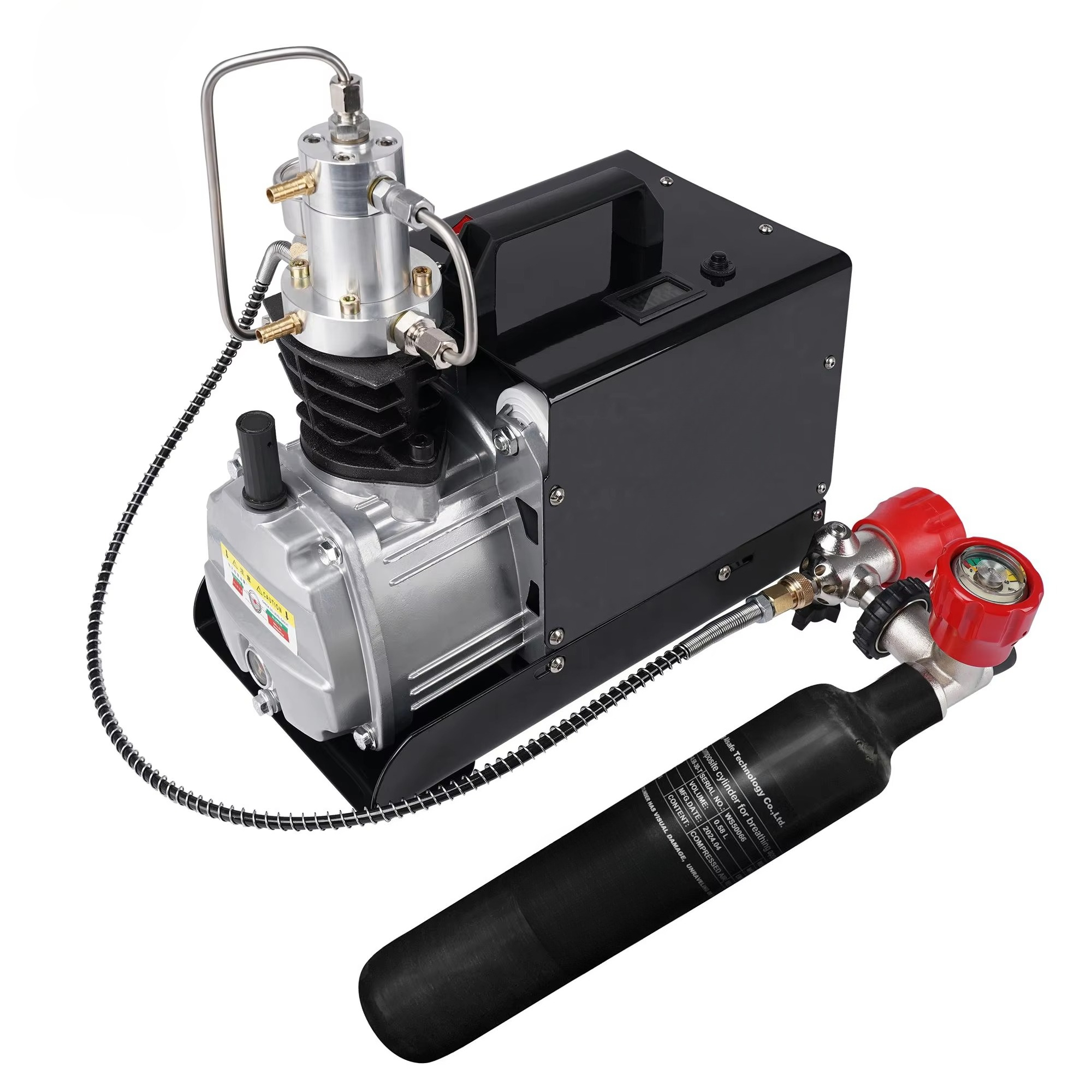 Air Compressor Mini - Portable Mini Single Cylinder 110V 220V