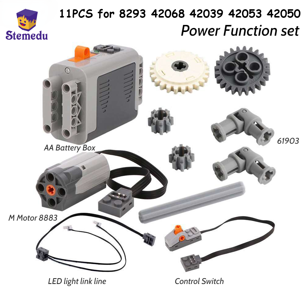 Power Tools Storage - 11PCS MOC Power Functions Technical Parts