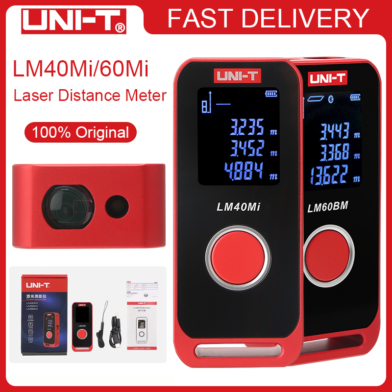 Power Tools In Construction - UNI-T Laser Distance Meter 40m 60m