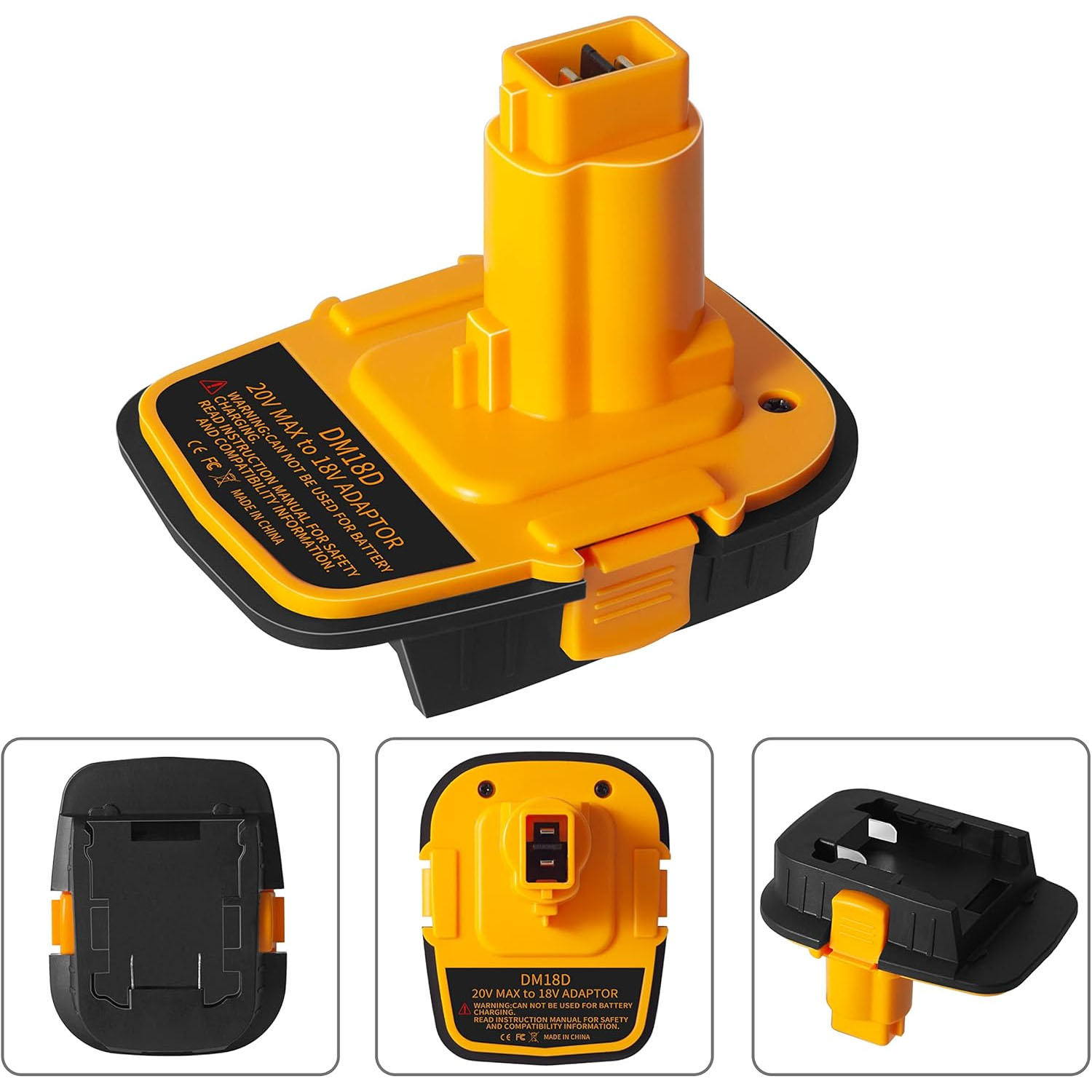Power Tools Battery Adapter - DM18D Battery Adapter with USB Convert
