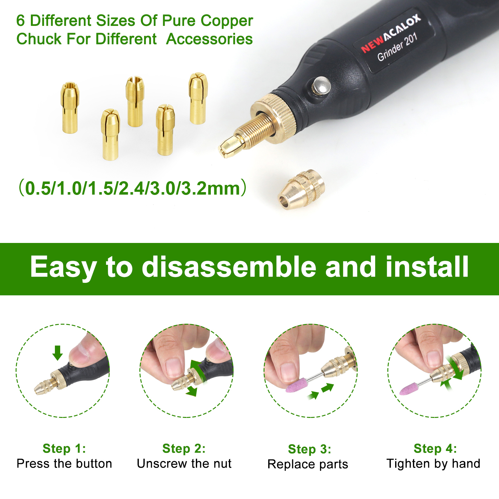 NEWACALOX Cordless Rotary Tool - مراجعة Power Tools Aeg وسعره