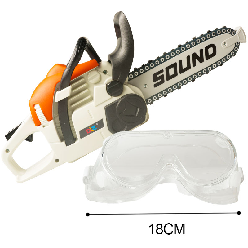 Toy Chainsaw with Goggles Chil - مراجعة Power Tools Kids وسعره