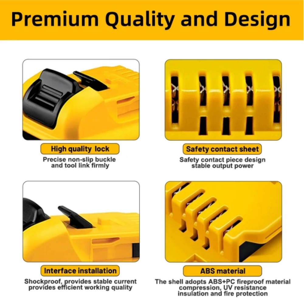 Authentic DEWALT lithium-ion b - مراجعة Dewalt Power Tools Xr وسعره