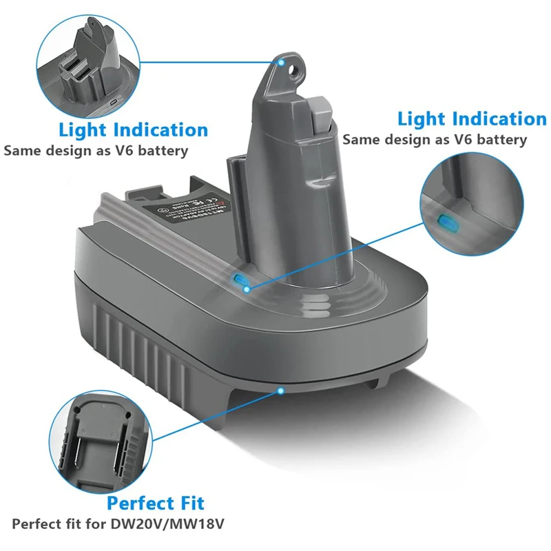 New For Makita/Dewalt/Milwauke - مراجعة Power Tools Battery Adapter وسعره