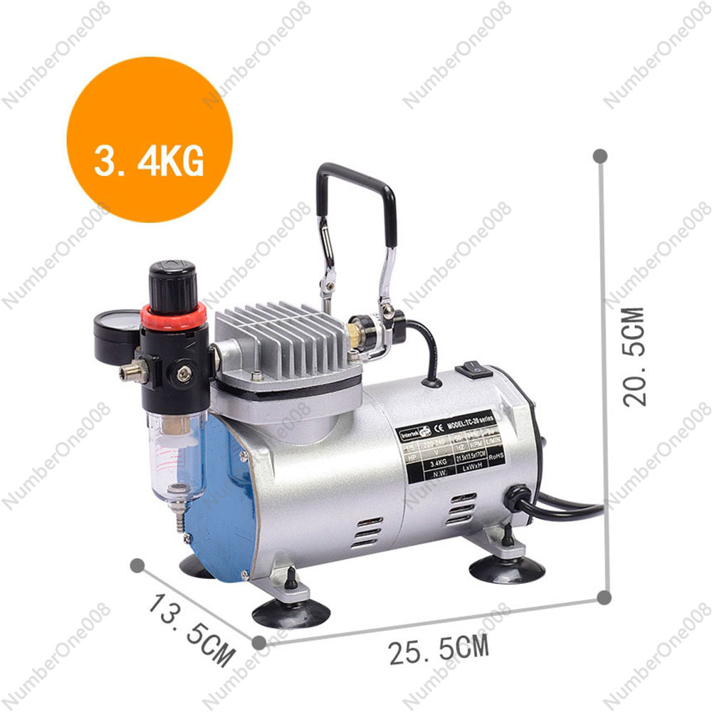 TC-20B 220V 23-25L/Min 1/5 Sma - مراجعة Air Compressor Mini وسعره