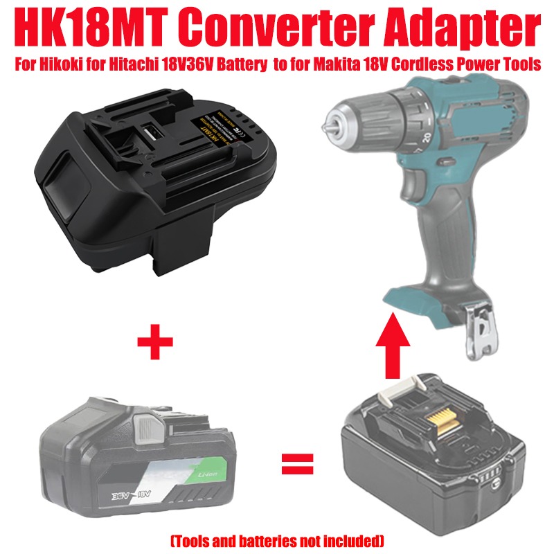 ALASICKA Battery Adapter HK18M - مراجعة Power Tools Battery Adapter وسعره