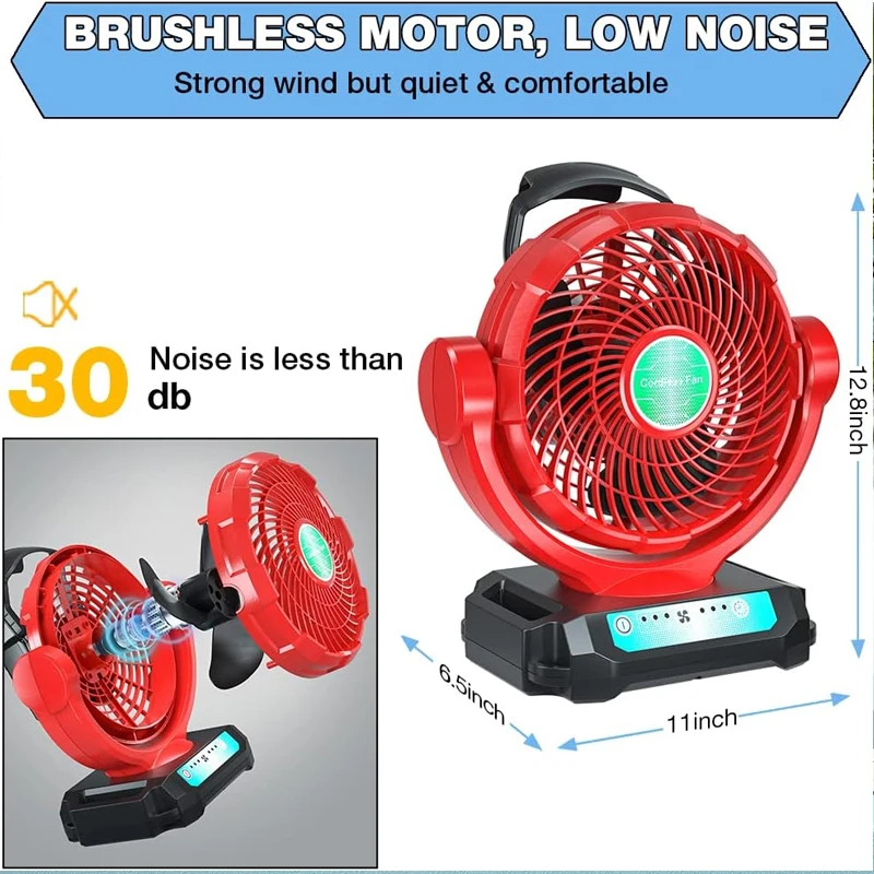 Cordless Fan For Milwaukee 18V - مراجعة Power Tools In Construction وسعره
