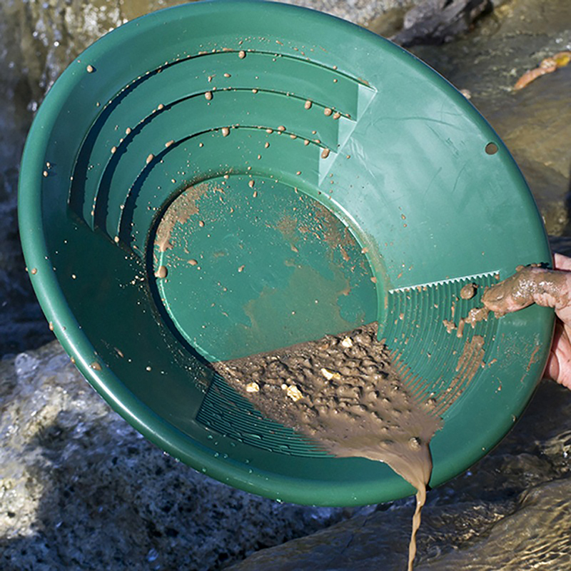 10/14/15 inch Washing Gold Pan - مراجعة Power Tools Green Color وسعره