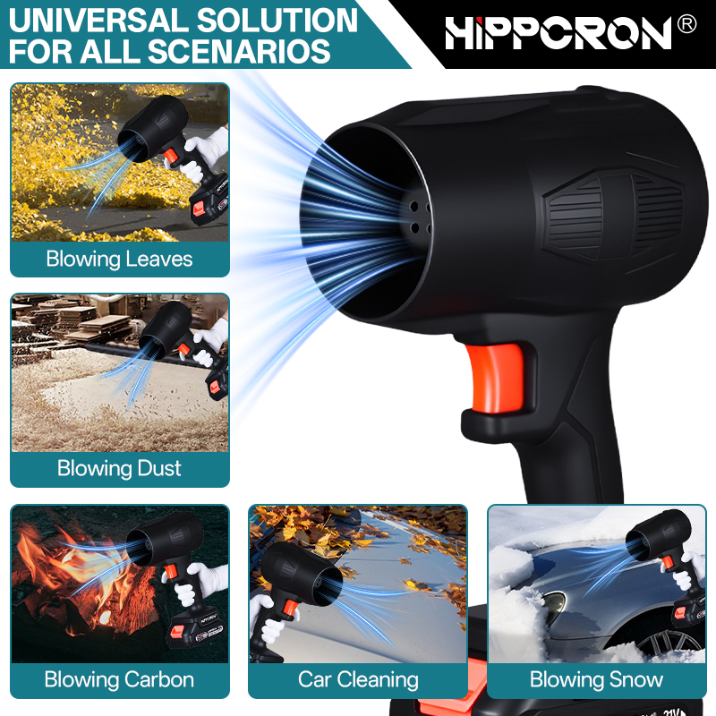 Hippcron Cordless Leaf Blower  - مراجعة Power Tools In Construction وسعره