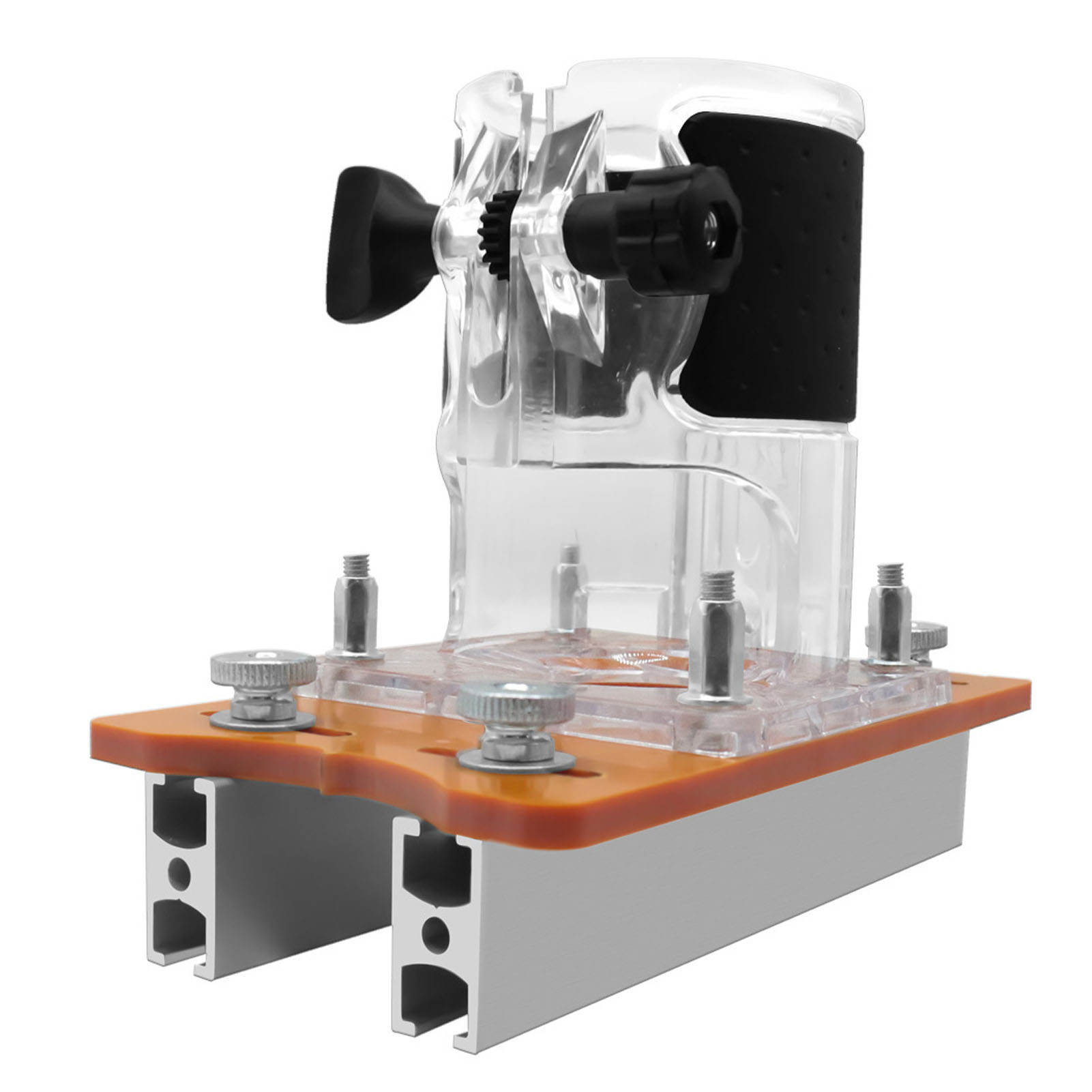 2 in 1 Wood Router Base Alumin - مراجعة Router Trim Base وسعره