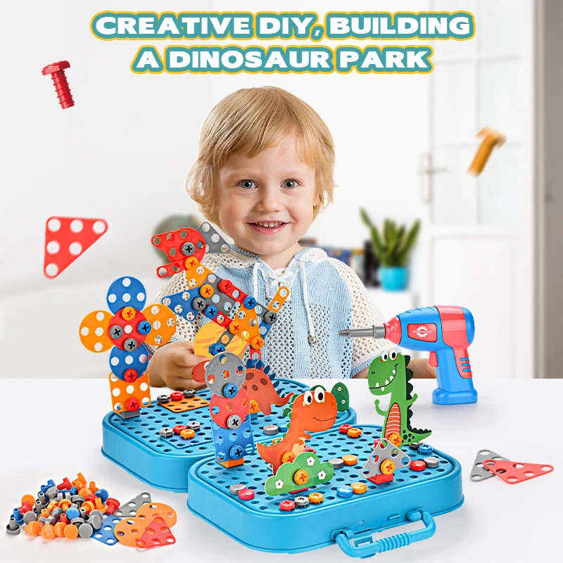 211-351Pieces Children Tool Se - مراجعة Power Tools Kids وسعره
