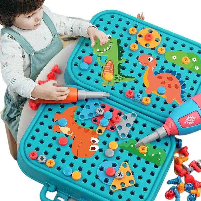 211-351Pieces Children Tool Se - مراجعة Power Tools Kids وسعره
