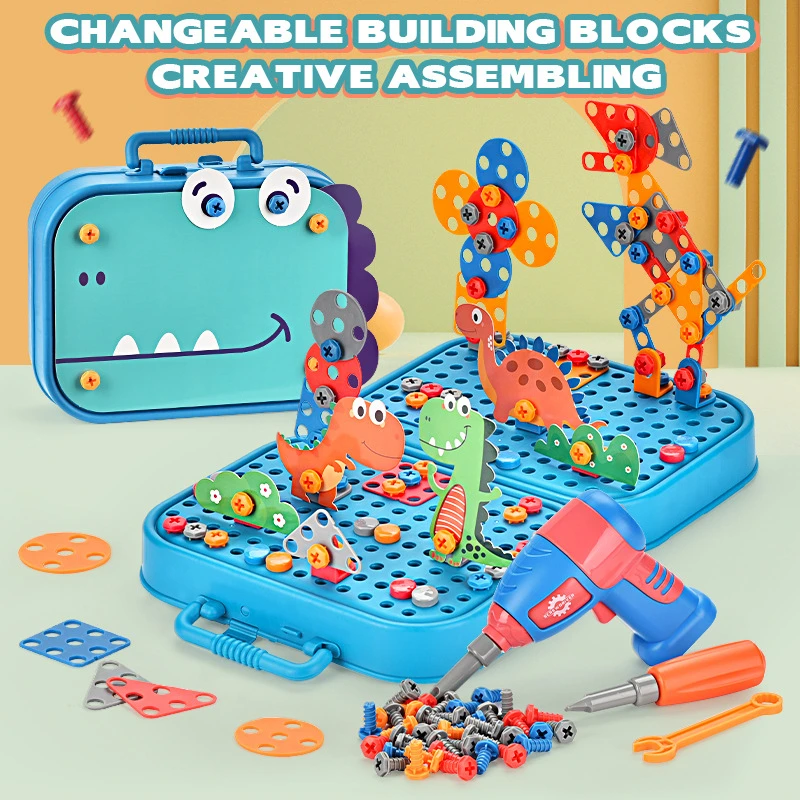 211-351Pieces Children Tool Se - مراجعة Power Tools Kids وسعره