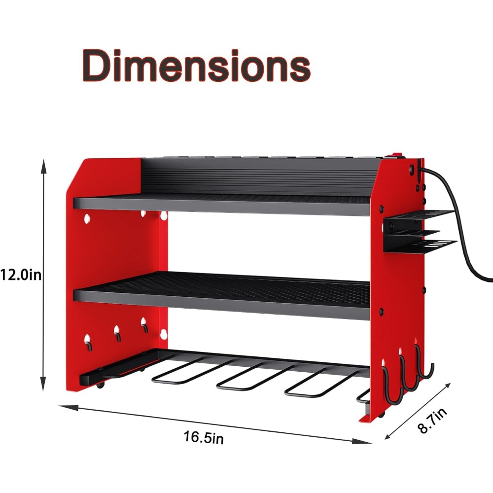 Wall Mount Power Tool Organize - مراجعة Power Tools Storage وسعره