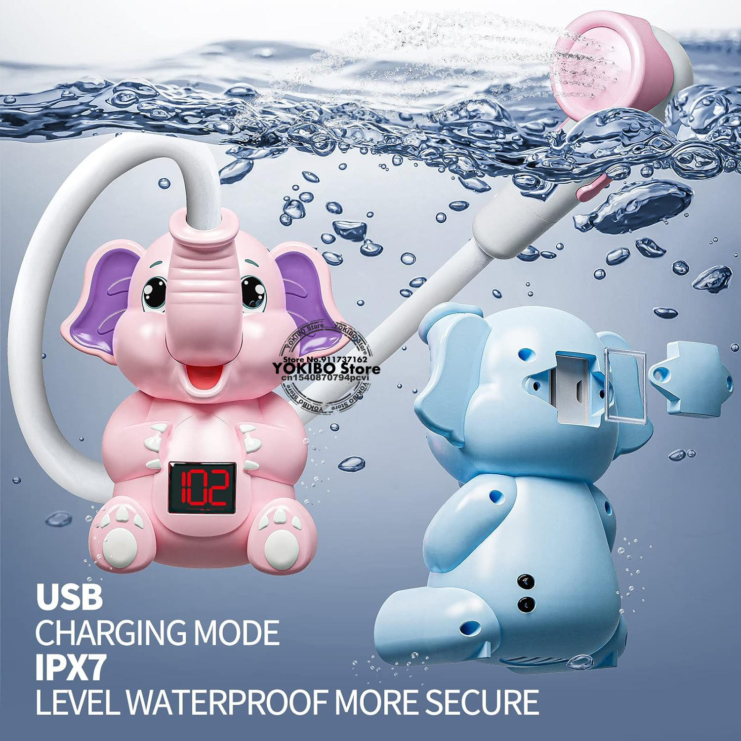 Baby Bath Toys Bath Shower wit - مراجعة Power Tools Kids وسعره