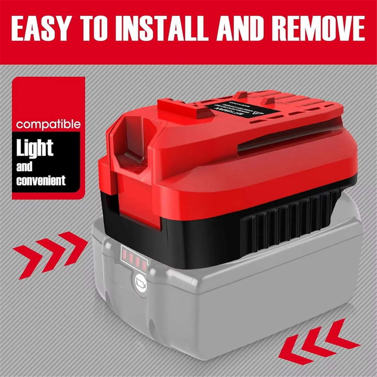 ABNJ Adapter for V20 Cordless  - مراجعة Power Tools Battery Adapter وسعره