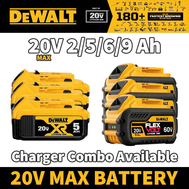 Genuine DeWALT 20V 5.0Ah High  - مراجعة Dewalt Power Tools Xr وسعره