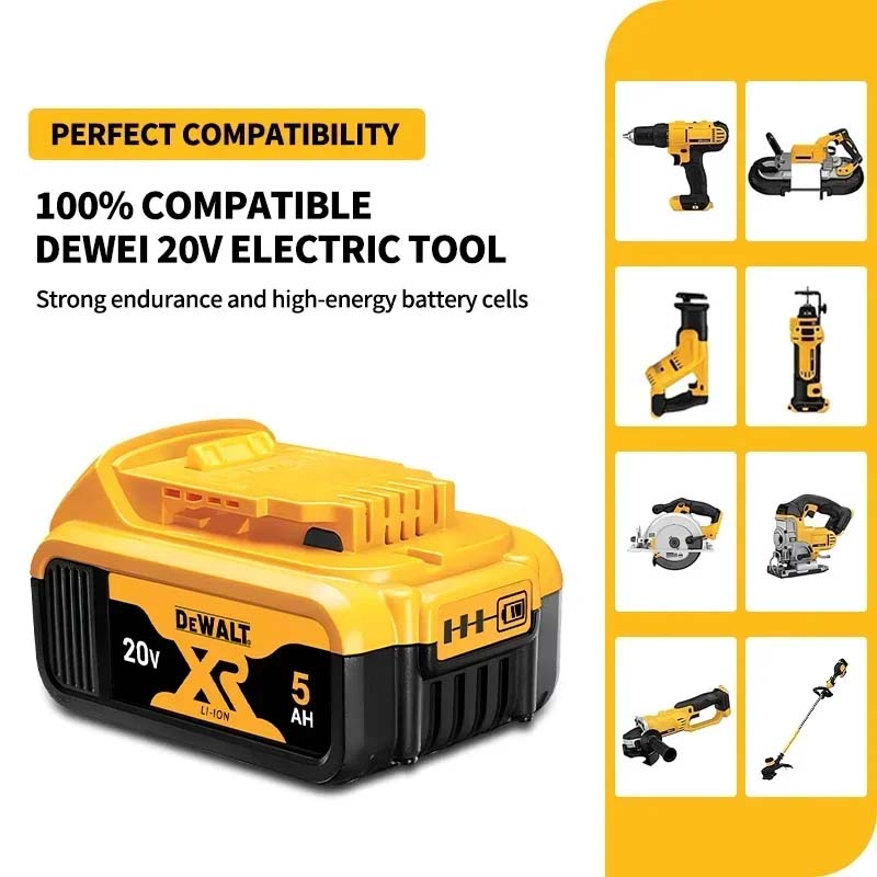 Genuine DeWALT 20V 5.0Ah High  - مراجعة Dewalt Power Tools Xr وسعره