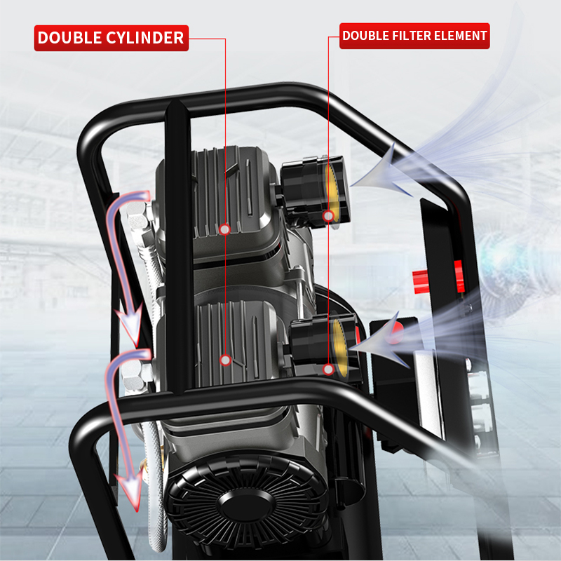 Air pump air compressor Small  - مراجعة Air Compressor Mini وسعره