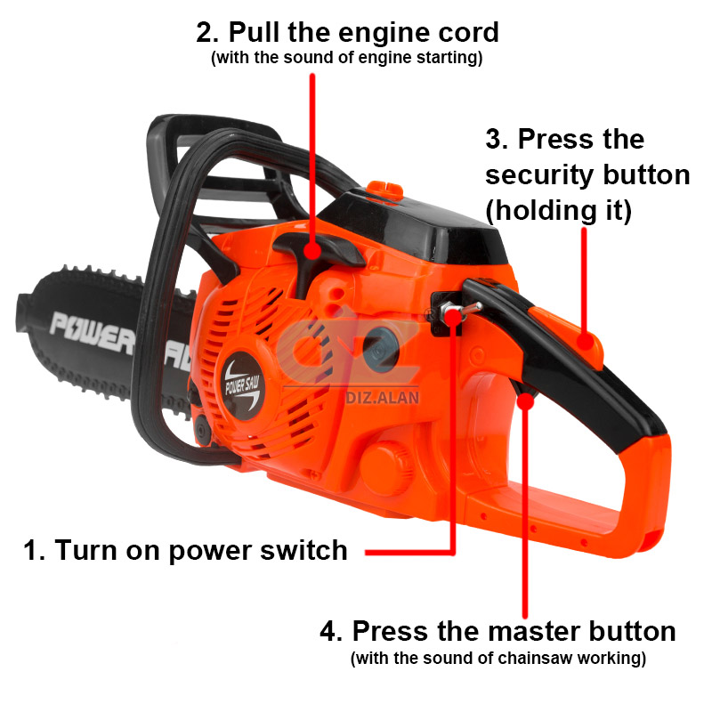 Kids Tools Power Chainsaws Ele - مراجعة Power Tools Kids وسعره