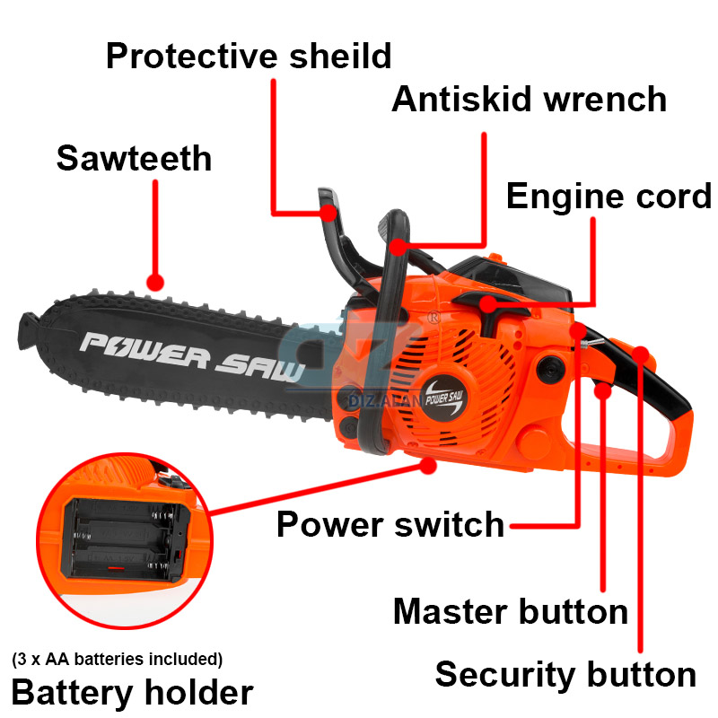 Kids Tools Power Chainsaws Ele - مراجعة Power Tools Kids وسعره