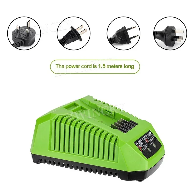 Replacement Charger For Greenw - مراجعة Power Tools Green Color وسعره