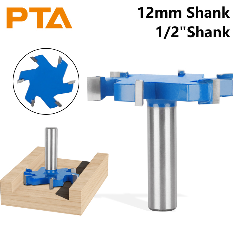 PTA Six Blade Z6 T Type Slotti - مراجعة Router Trim Base وسعره