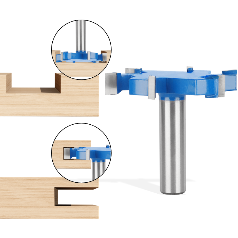 PTA Six Blade Z6 T Type Slotti - مراجعة Router Trim Base وسعره