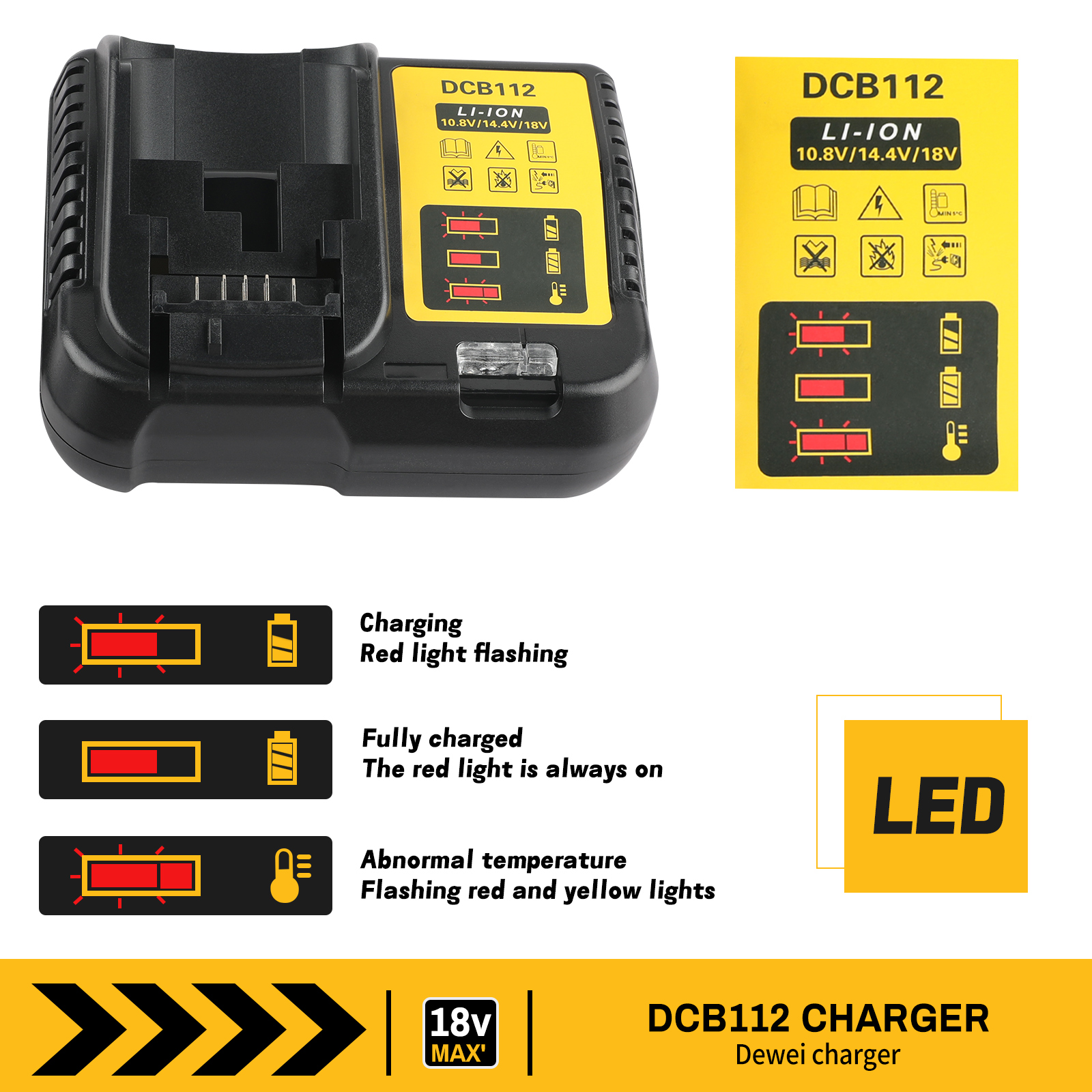 NEW 2026 DCB112 Smart Li-ion C - مراجعة Dewalt Power Tools Xr وسعره