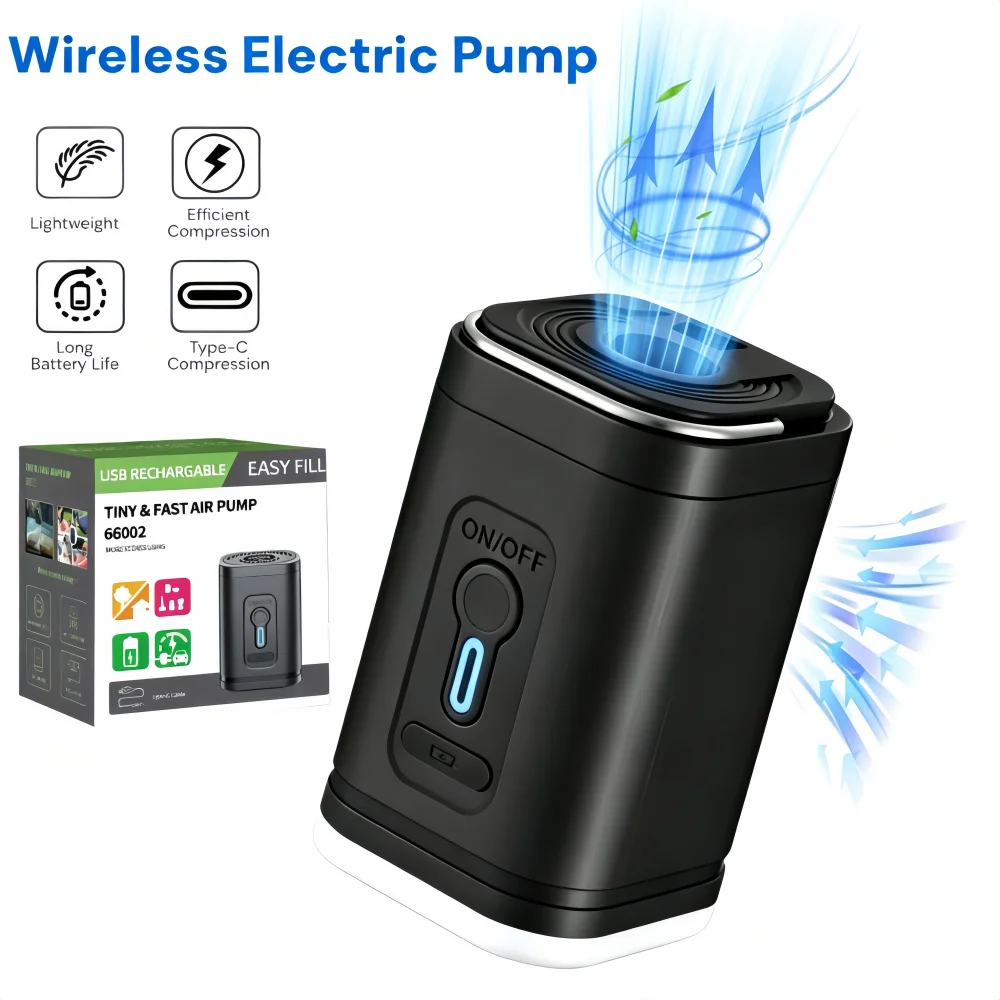 Mini Portable Air Pump，Recharg - مراجعة Air Compressor Mini وسعره