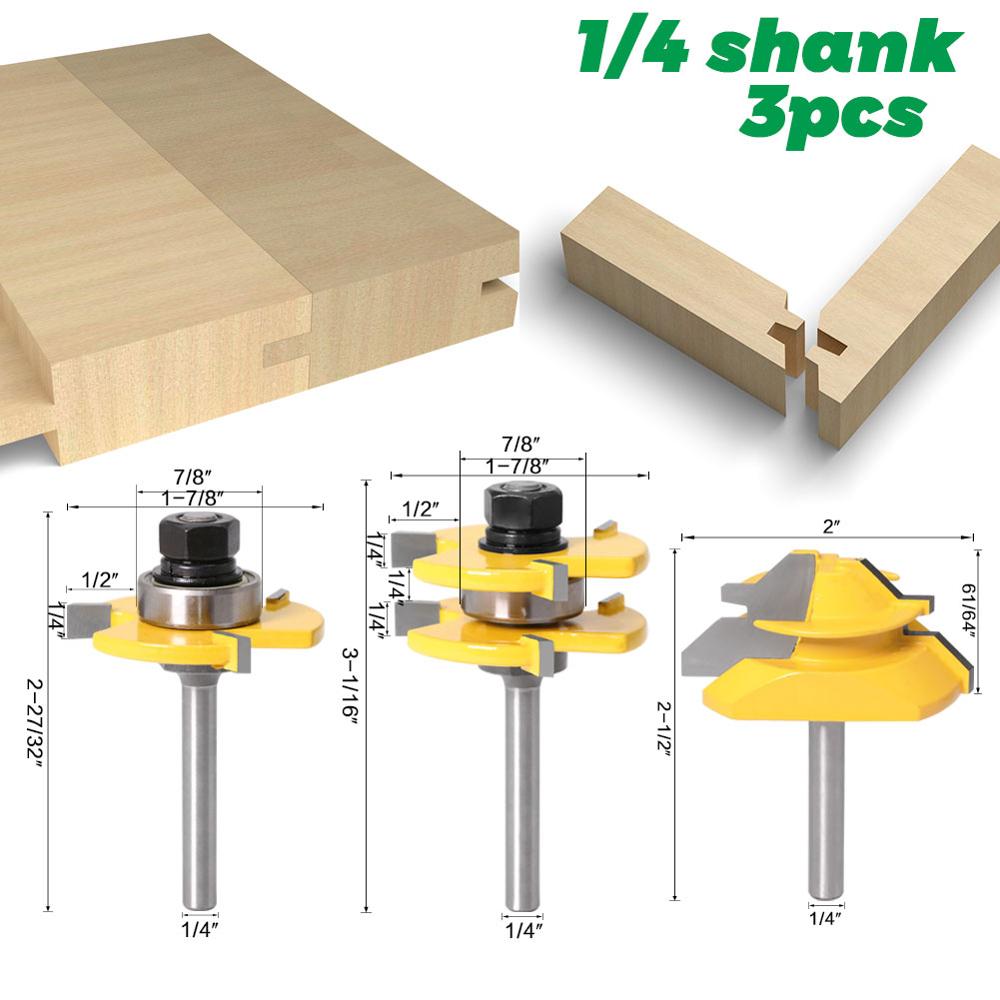 Tongue and Groove Router Bit T - مراجعة Router Trim Base وسعره