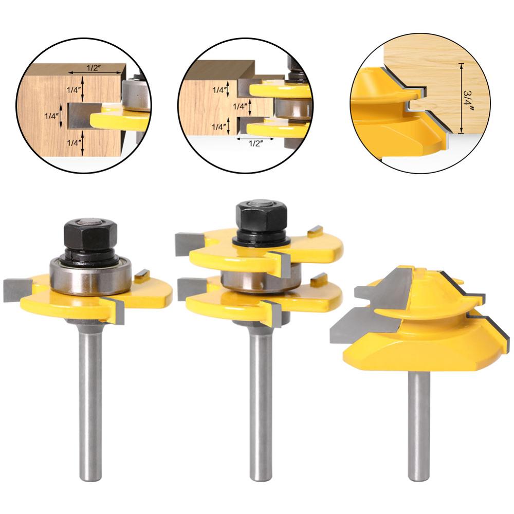Tongue and Groove Router Bit T - مراجعة Router Trim Base وسعره