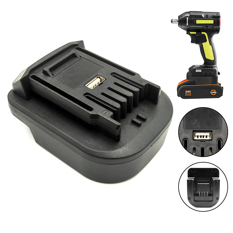 Battery Adapter Converter for  - مراجعة Power Tools Green Color وسعره