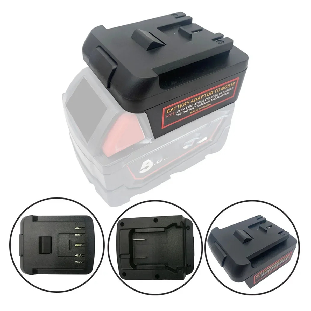 ABNJ MWB18BSL-C Adapter Conver - مراجعة Power Tools Battery Adapter وسعره