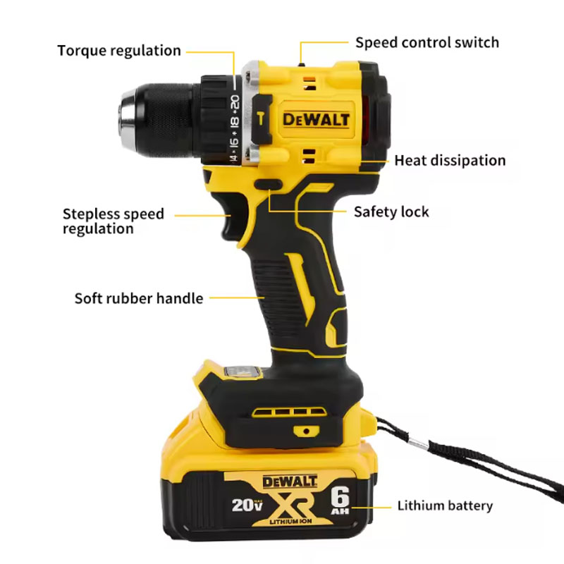 DEWALT DCD805 20V MAX XR Cordl - مراجعة Dewalt Power Tools Xr وسعره