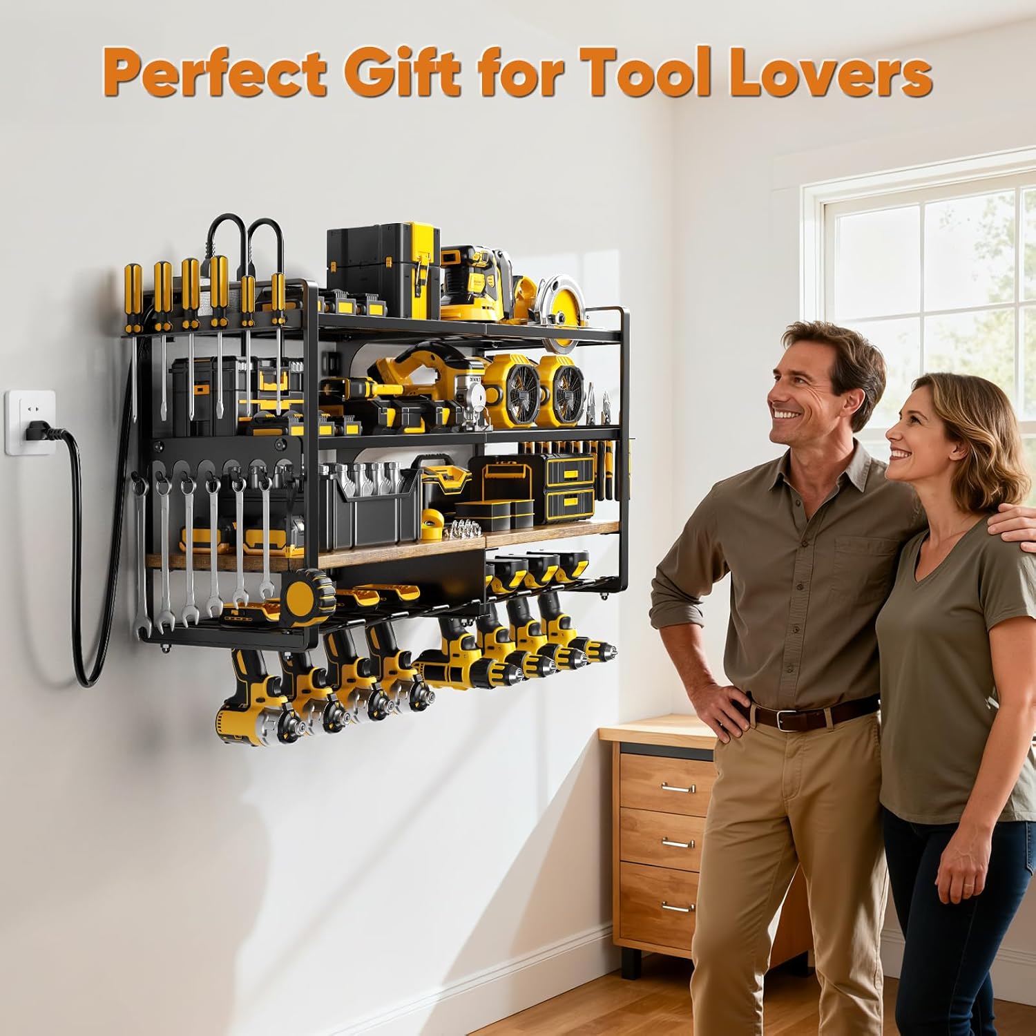 Large Power Tool Organizer Wal - مراجعة Power Tools Storage وسعره