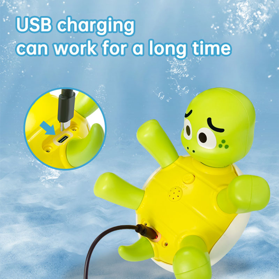 Electric Turtle Cute Swimming  - مراجعة Power Tools Kids وسعره