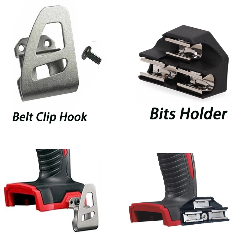 Bits Holder and Belt Clip Hook - مراجعة Power Tools Aeg وسعره