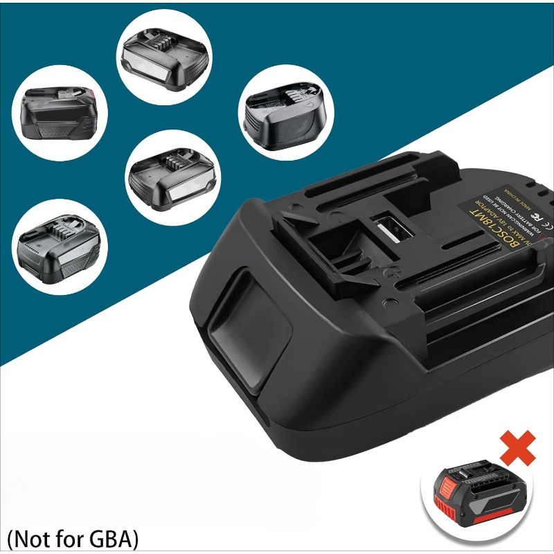 BOSC18MT Battery Adapter Conve - مراجعة Power Tools Battery Adapter وسعره