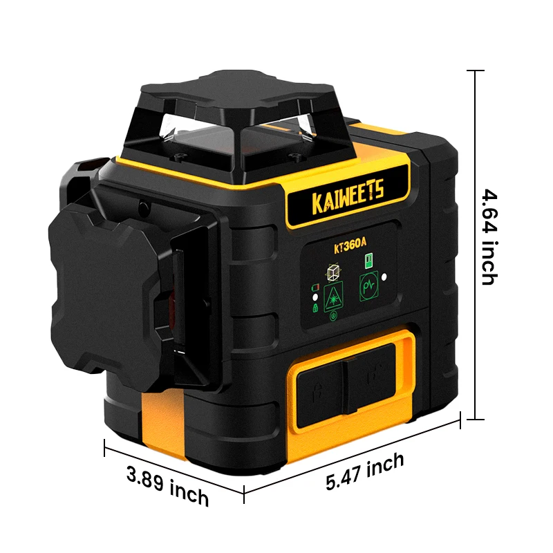 KAIWEETS KT360A 3D Cross Line  - مراجعة Power Tools Green Color وسعره