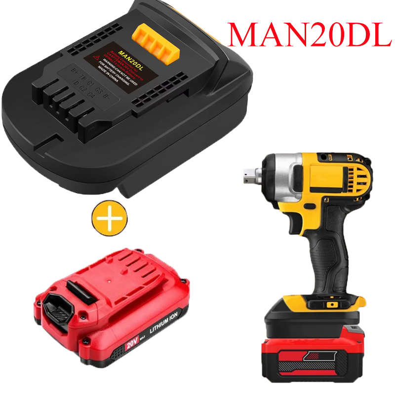 Battery Converter Adapter MAN2 - مراجعة Dewalt Power Tools Xr وسعره