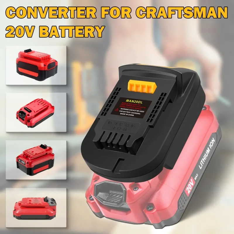 Battery Converter Adapter MAN2 - مراجعة Dewalt Power Tools Xr وسعره