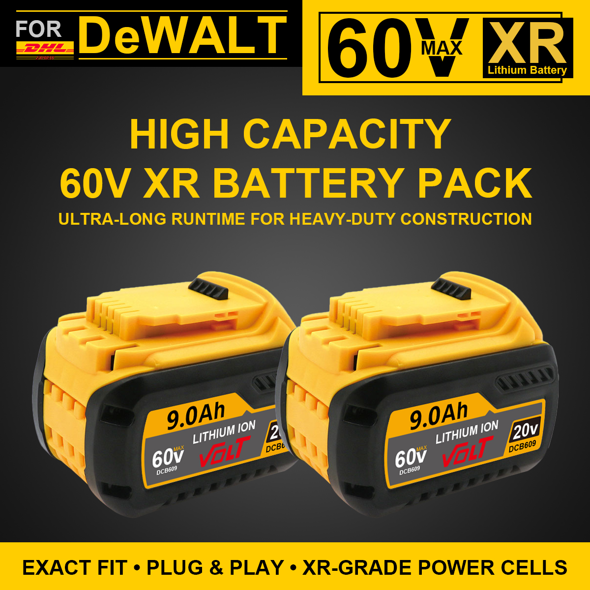 High Capacity Rechargeable Lit - مراجعة Dewalt Power Tools Xr وسعره