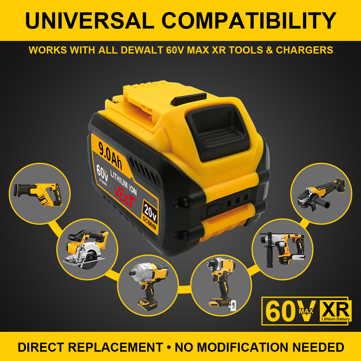 High Capacity Rechargeable Lit - مراجعة Dewalt Power Tools Xr وسعره
