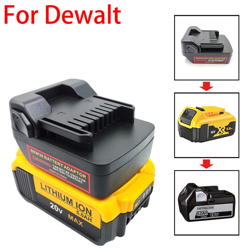 For Dewalt 18V/20V DCB Series  - مراجعة Power Tools Battery Adapter وسعره