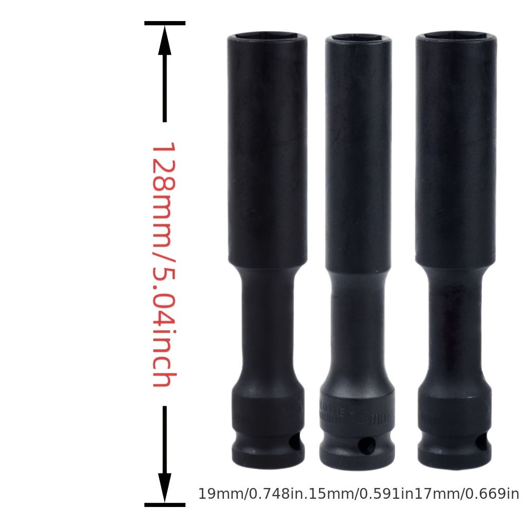1/3pcs 1/2 inch extended thin- - مراجعة Power Tools Pneumatic وسعره